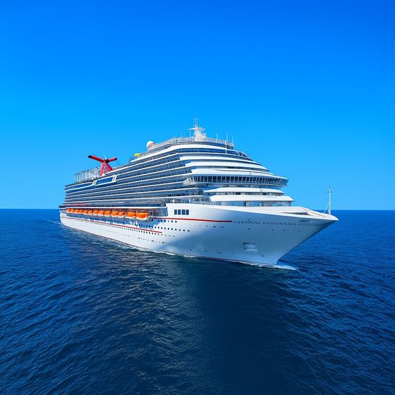 Carnival Panorama at sea