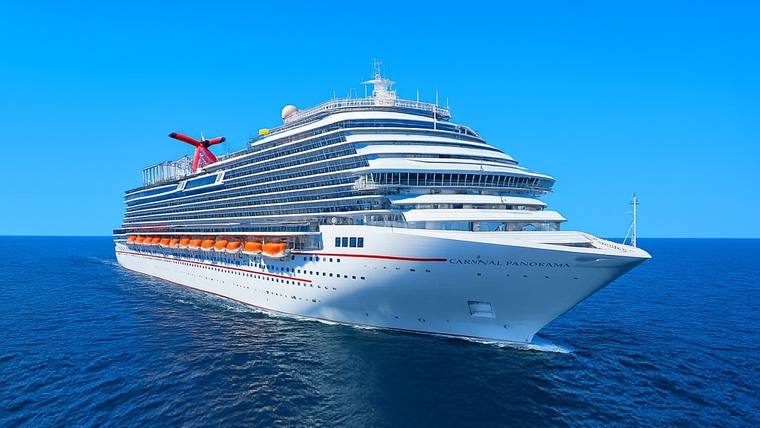Carnival Panorama cruise ship at sea