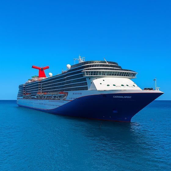 Carnival Spirit at sea