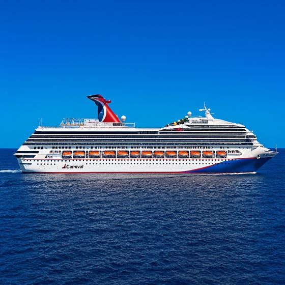 Carnival Sunrise at sea