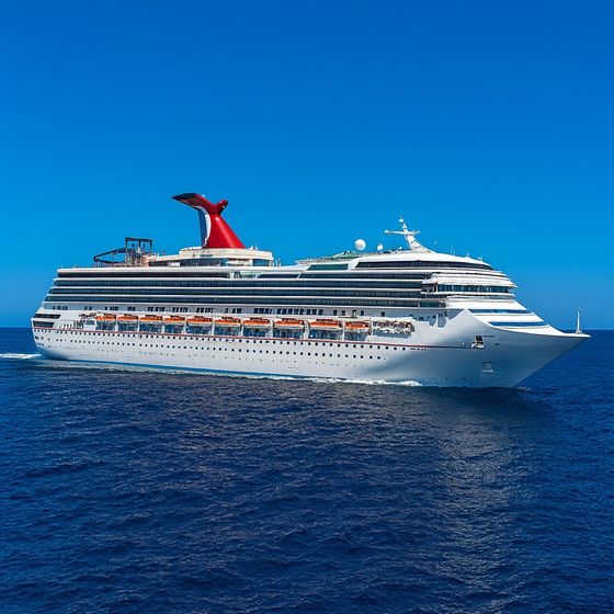 Carnival Sunshine at sea