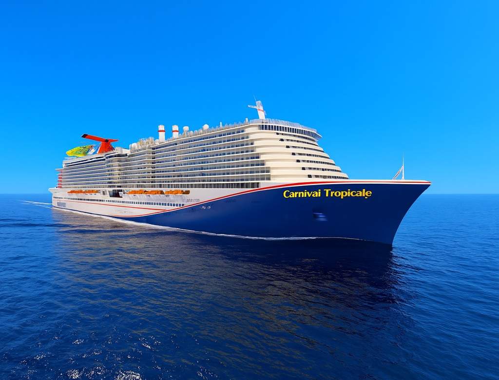 Carnival Tropicale exterior