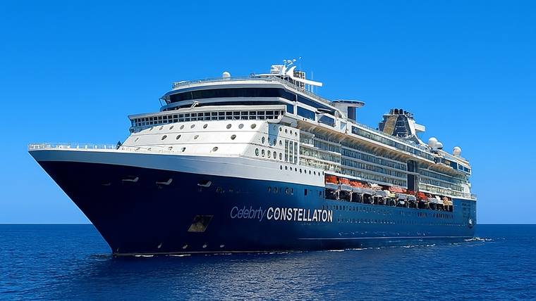 Celebrity Constellation cruise ship at sea