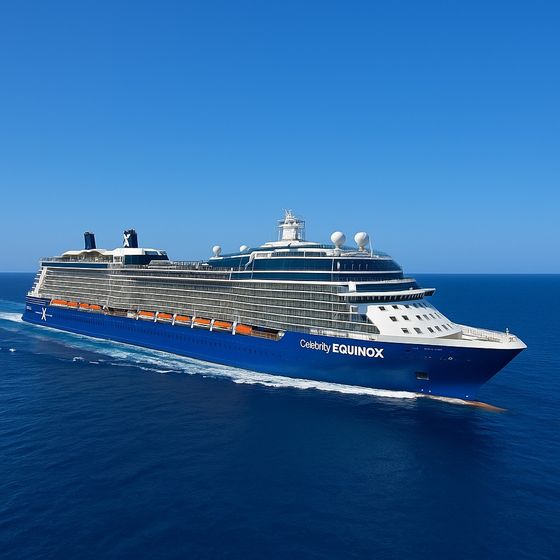 Celebrity Equinox at sea