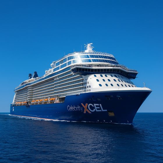 Celebrity XCel at sea