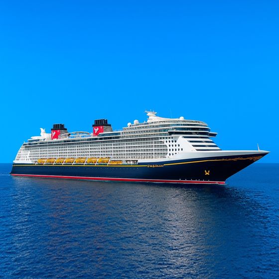 Disney Treasure at sea