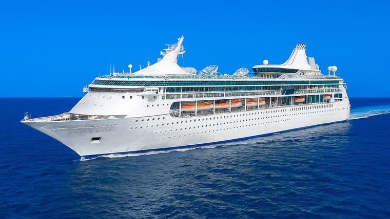 Enchantment of the Seas cruise ship at sea