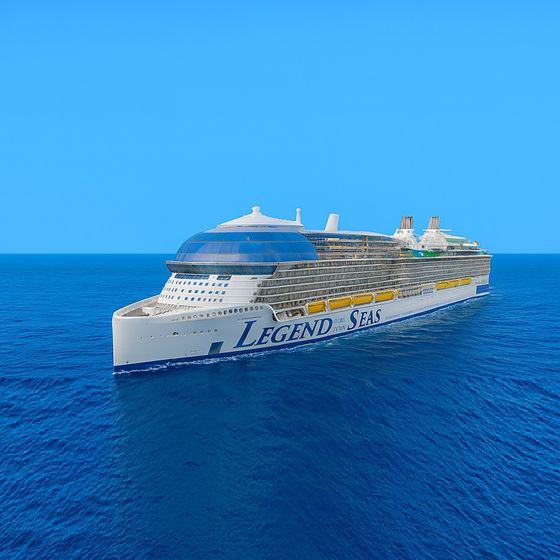 Legend of the Seas at sea