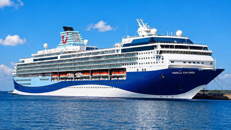 Marella Explorer cruise ship at sea