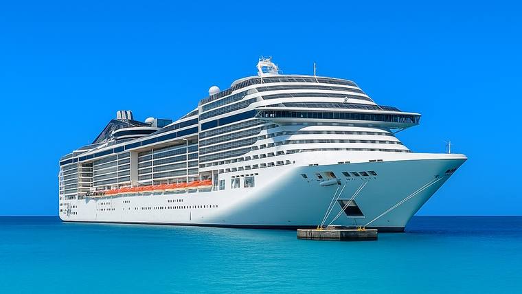 MSC Divina cruise ship at sea