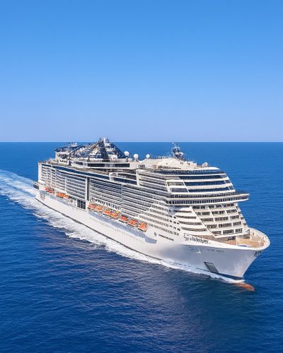 MSC Grandiosa Meraviglia Plus class cruise ship