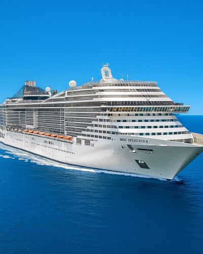 MSC Splendida Fantasia class cruise ship