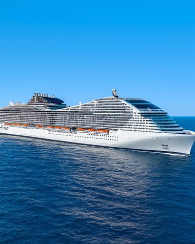 MSC World America World class cruise ship
