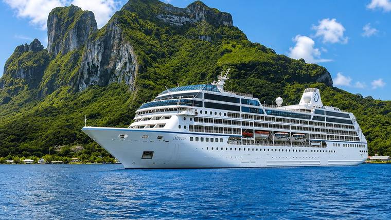 Nautica cruise ship at sea