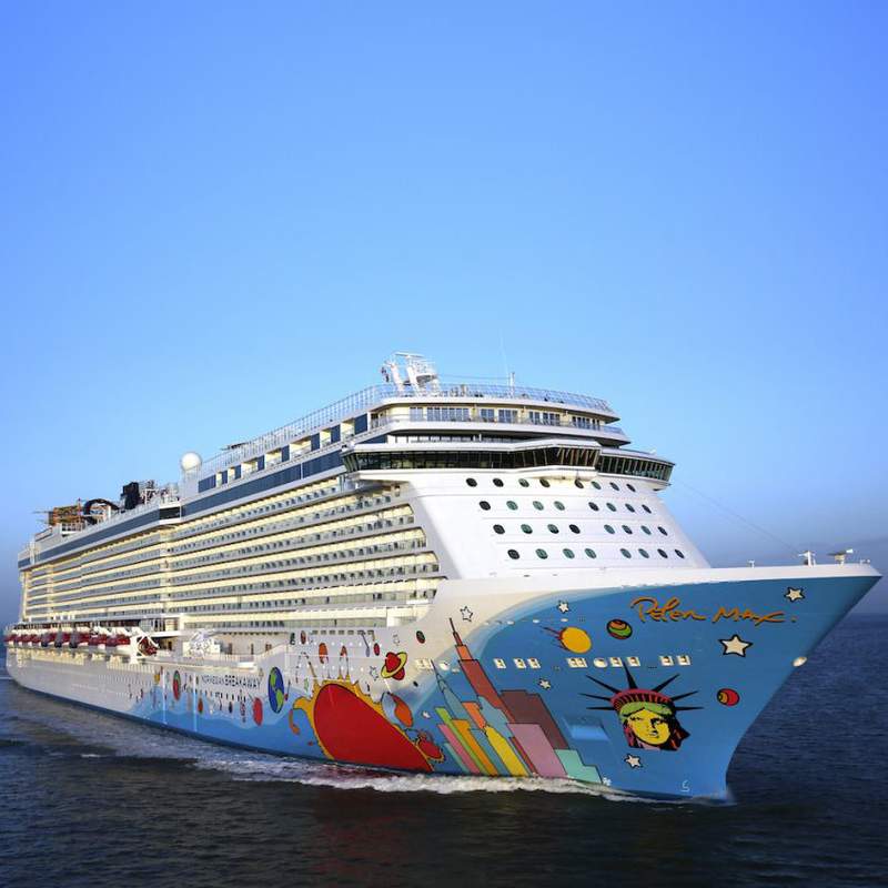 Norwegian Breakaway Size Infographic