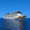 Norwegian Encore at Costa Maya cruise port