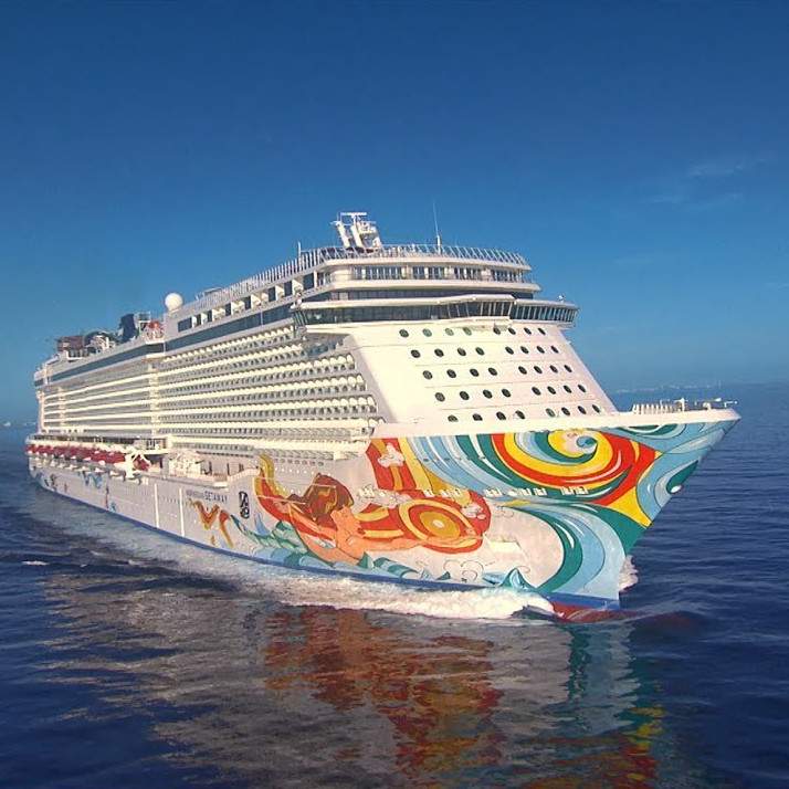 Norwegian Getaway Size Infographic