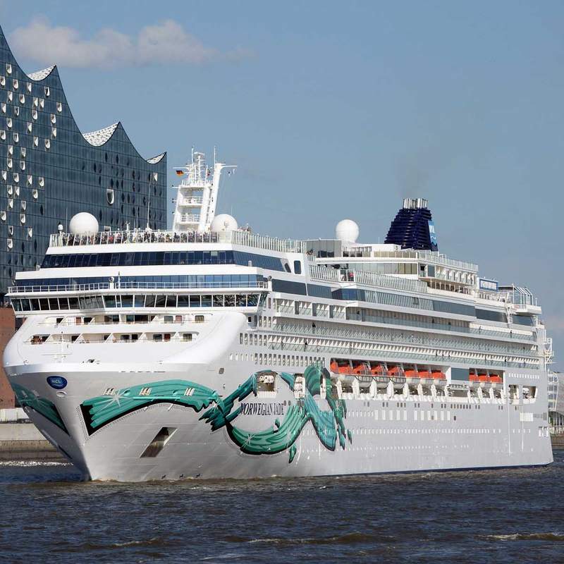 Norwegian Jade Size Infographic