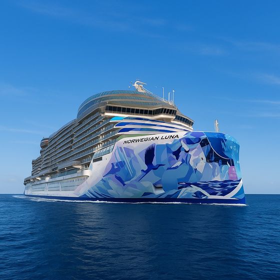 Norwegian Luna at sea