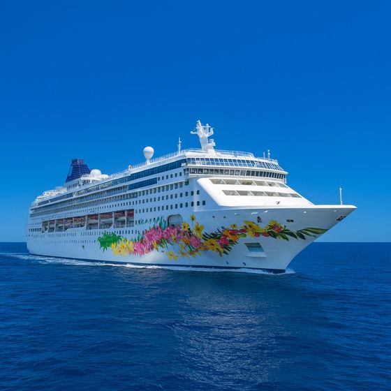 Norwegian Sky at sea