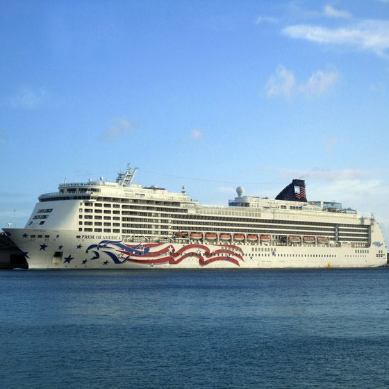 Pride of America at sea