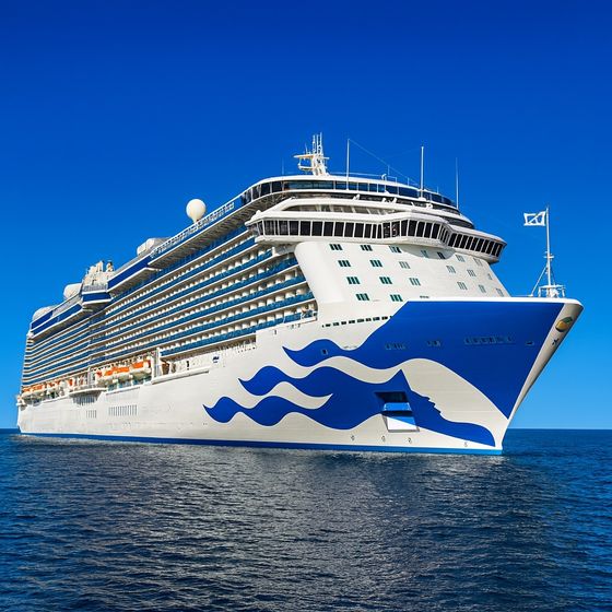 Regal Princess at sea