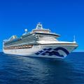 Ruby Princess at Ketchikan cruise port