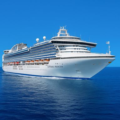 Sapphire Princess - June 8th, 2026 - Cruise Map & Port Info