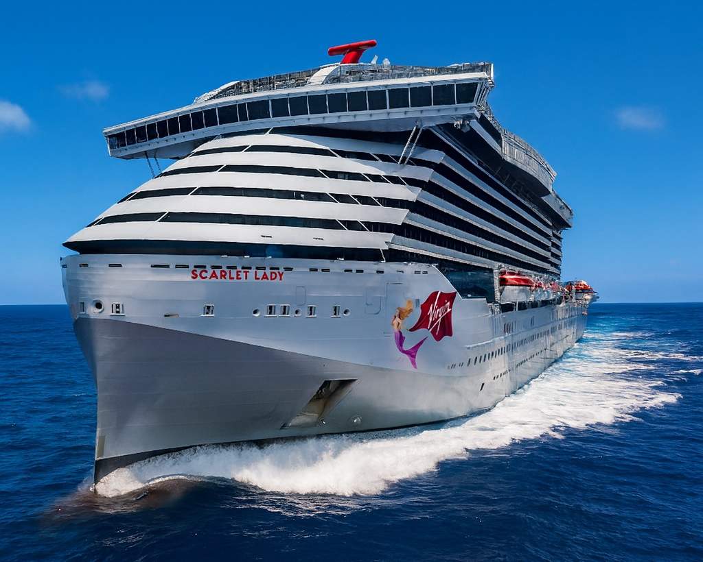 Virgin Voyages Scarlet Lady cruise ship