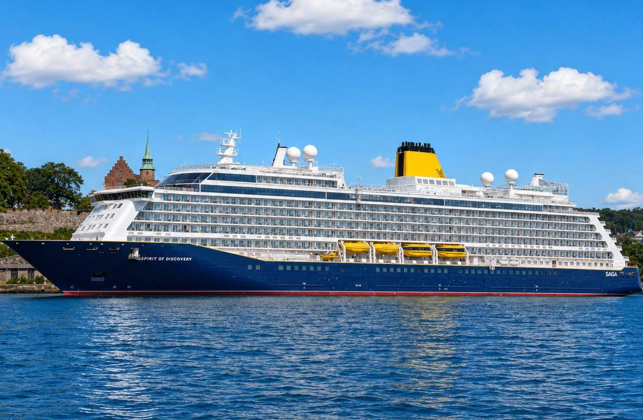 SAGA Spirit of Discovery cruise ship