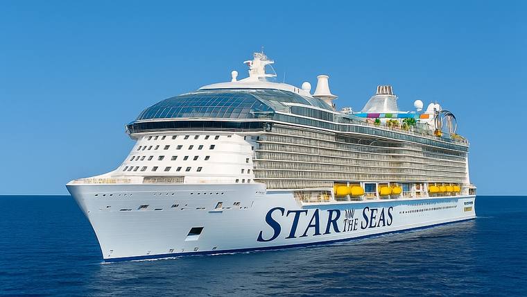 Star of the Seas cruise ship at sea