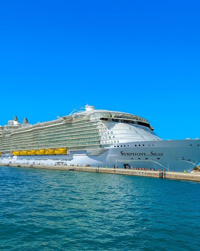 Symphony of the Seas Oasis class cruise ship