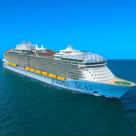 Utopia of the Seas at sea