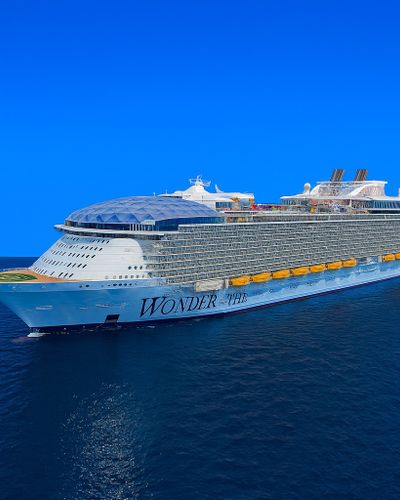 Wonder of the Seas Oasis class cruise ship