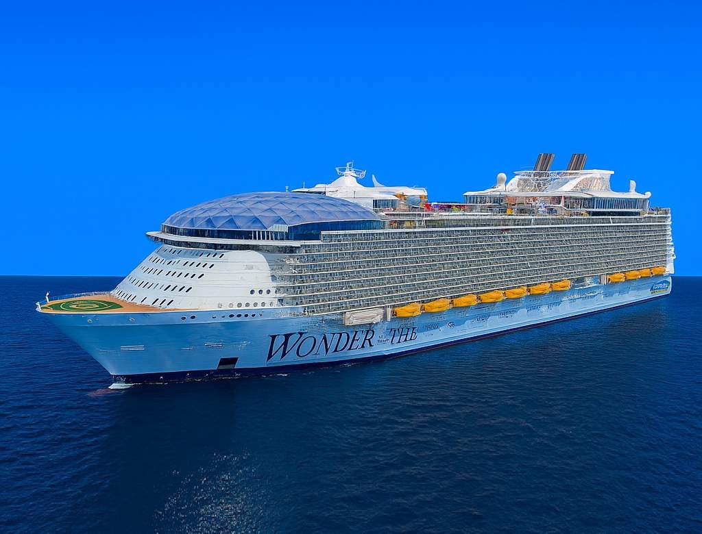 Wonder of the Seas exterior Wonder of the Seas exterior