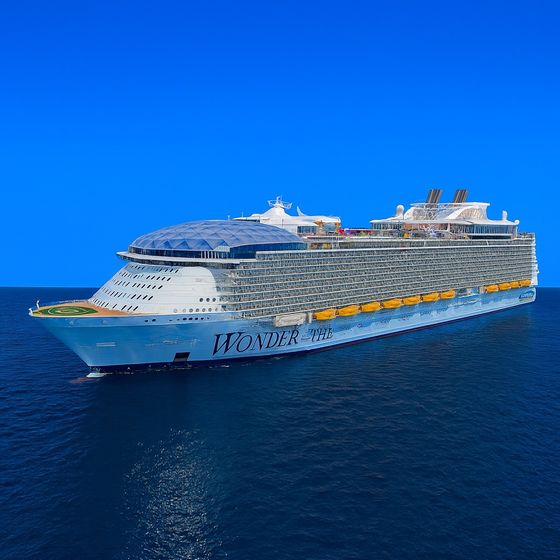 Wonder of the Seas at sea