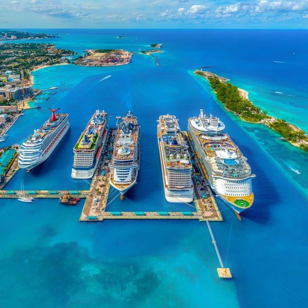 Image not found. Caribbean Port Scene