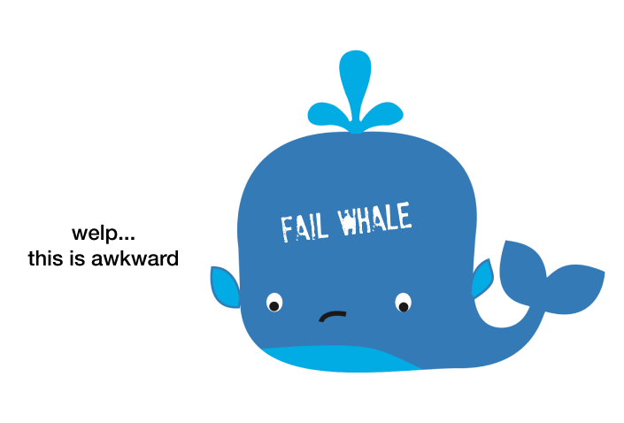 Fail Whale! Your page cannot be found.