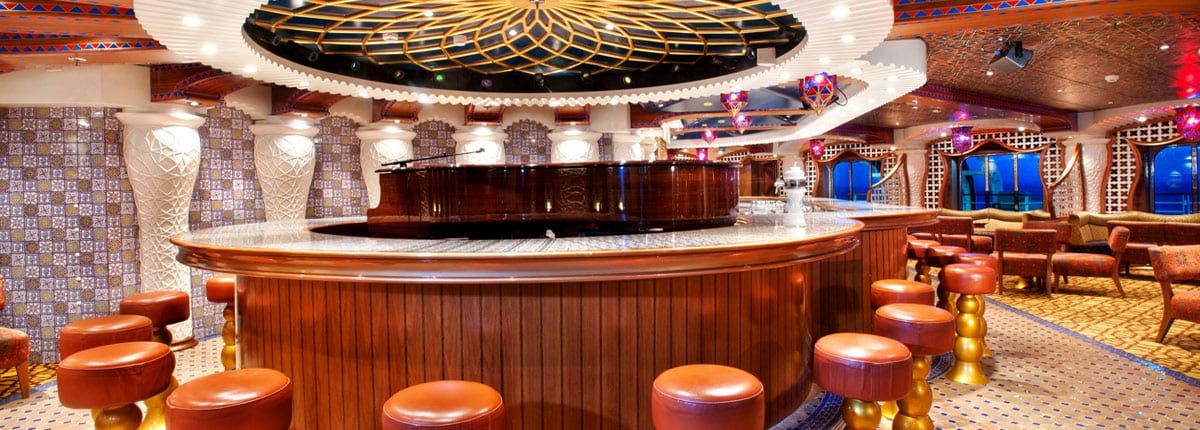 America Piano Bar on the Carnival Paradise