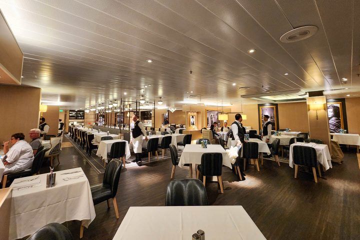 Angelos Restaurant on the Carnival Adventure