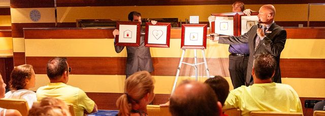 Art Auctions on the Carnival Freedom