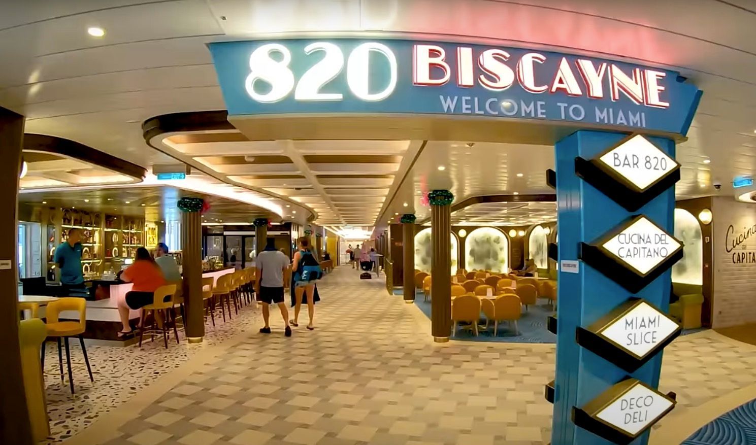 Bar 820 on the Carnival Celebration