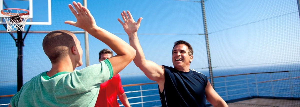 Basketball on the Carnival Jubilee