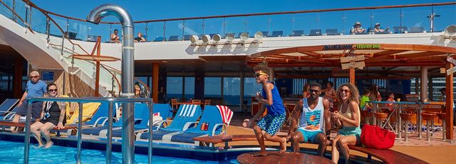 Beach Pool on the Carnival Vista