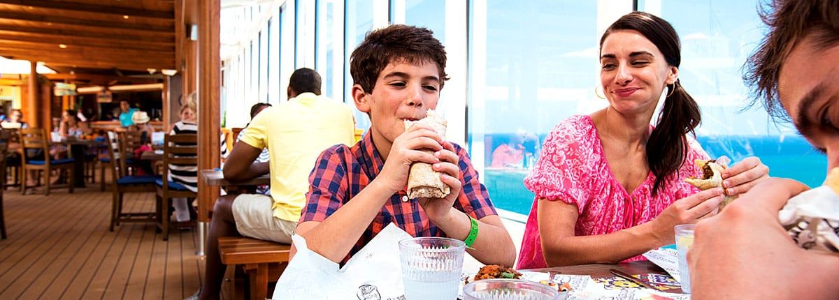 Blue Iguana Cantina on the Carnival Legend