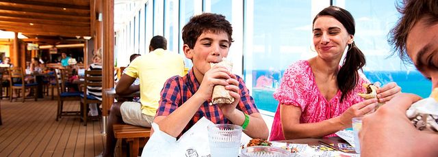 Blue Iguana Cantina on the Carnival Legend