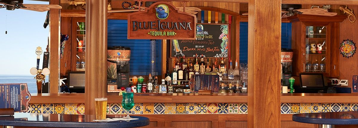 Blue Iguana Tequila Bar on the Carnival Sunshine