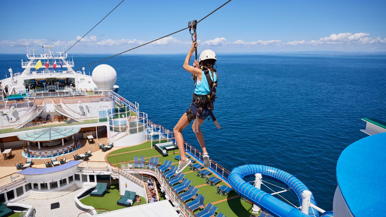 Byron Beach Club on the Carnival Adventure