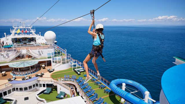 Byron Beach Club on the Carnival Adventure