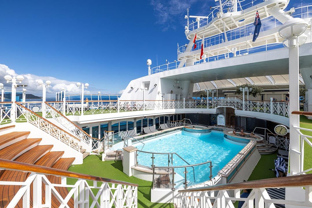 Byron Beach Pool on the Carnival Encounter